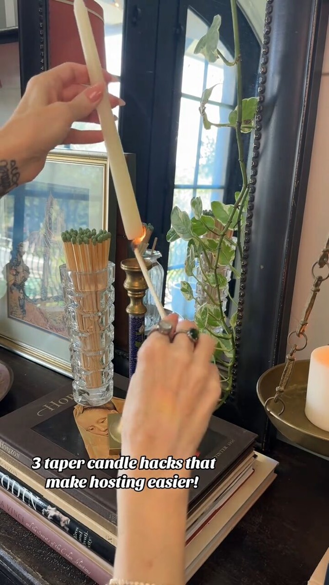 Three Taper Candle Tricks for Stress-Free Hosting